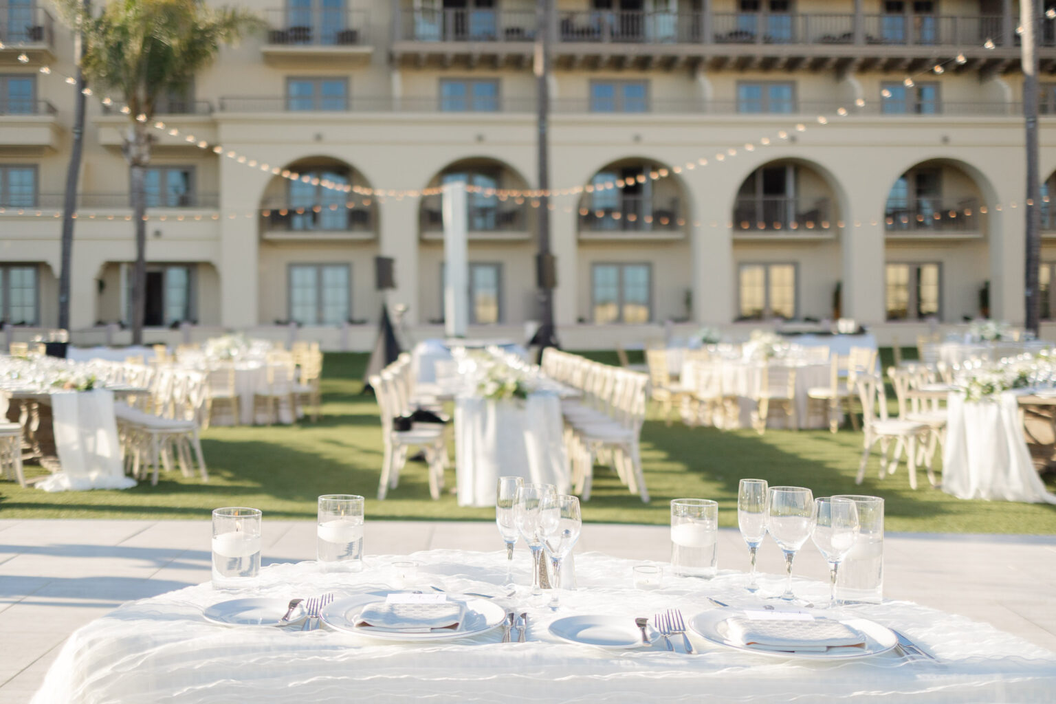 Kayes_060521-0877 Outdoor destination wedding Reception at The Ritz Carlton in Laguna, Niguel | Why Hiring an Expert Destination Wedding Planner is a Must