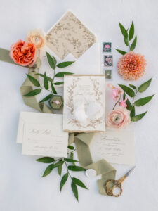 A&B-072324-0002 Elegant wedding invitation suite